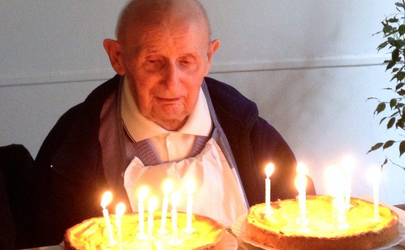 Bon anniversaire au père Paul qui fête ses 97 ans!!!